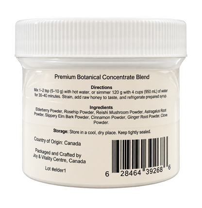 Seasonal Reserve – Premium Botanical Concentrate Blend. DIY Elderberry Syrop Blend