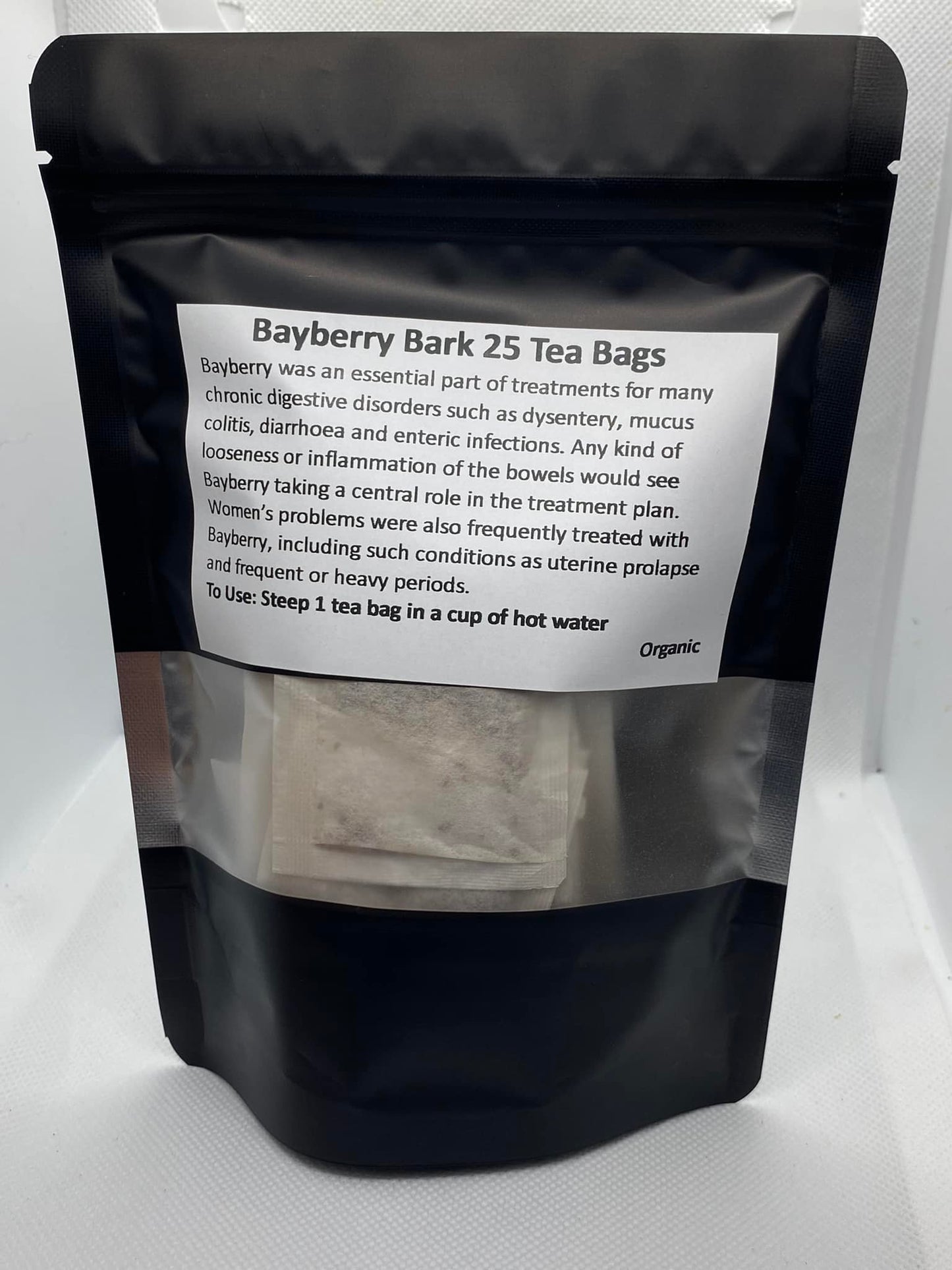 Bayberry Bark Tea Bags Organic