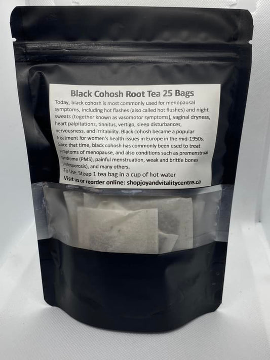 Black Cohosh Root Tea Bags - Organic
