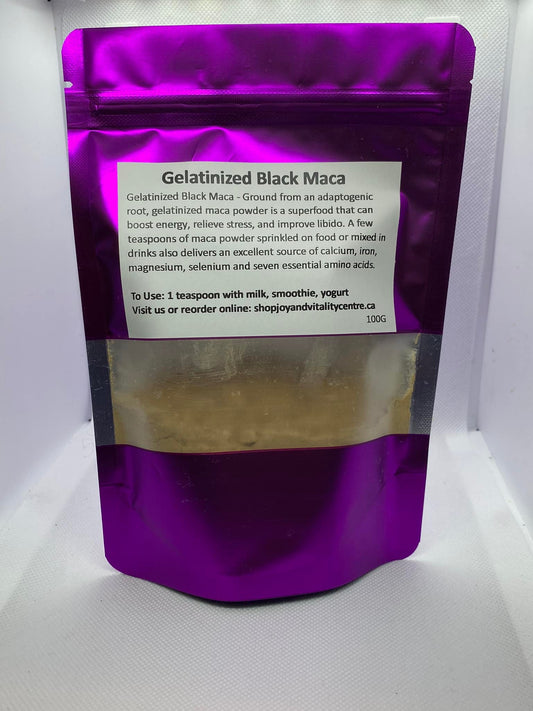 Maca Gelatinized Black Organic