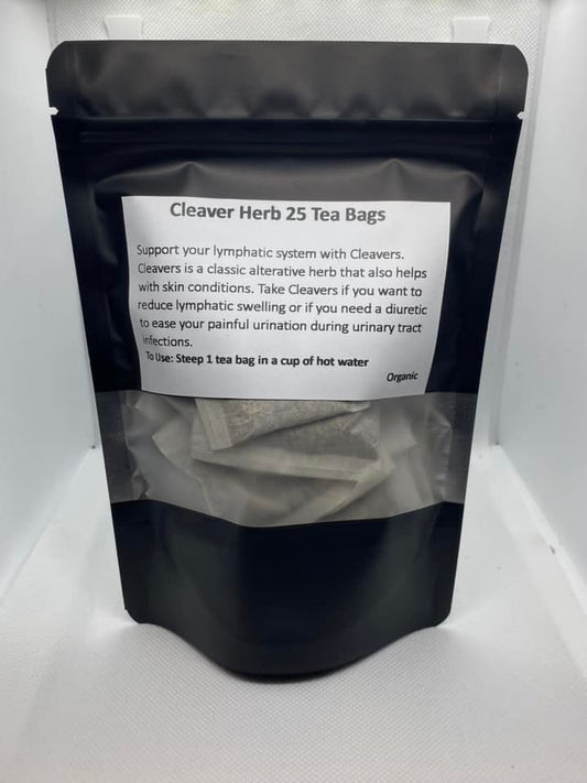 Cleavers Herb Tea Bags Organic