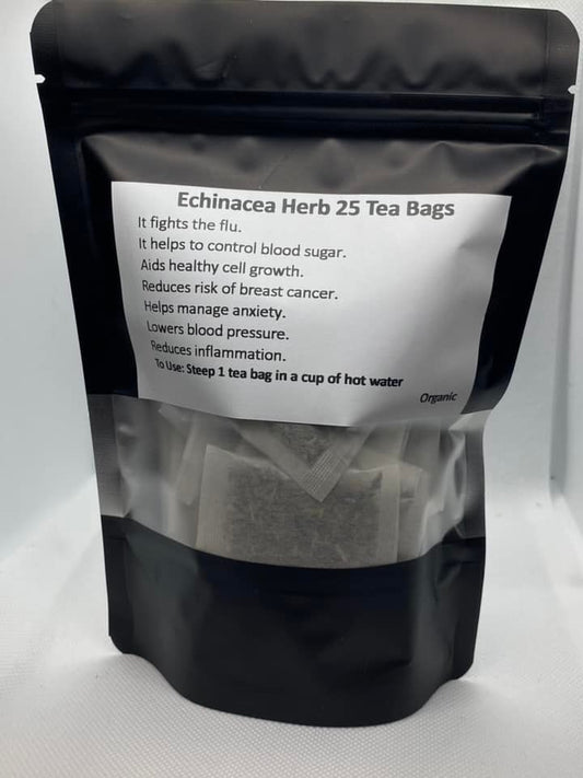 Echinacea Herb Tea Bags Organic
