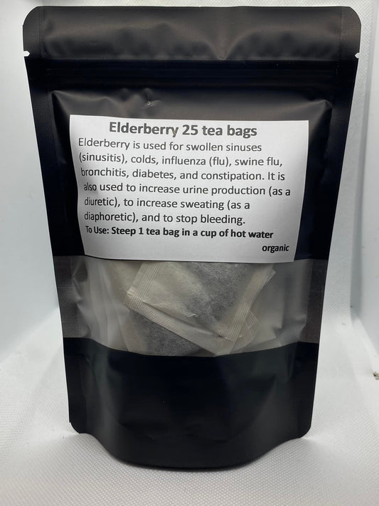 Elderberry Tea Bags Organic