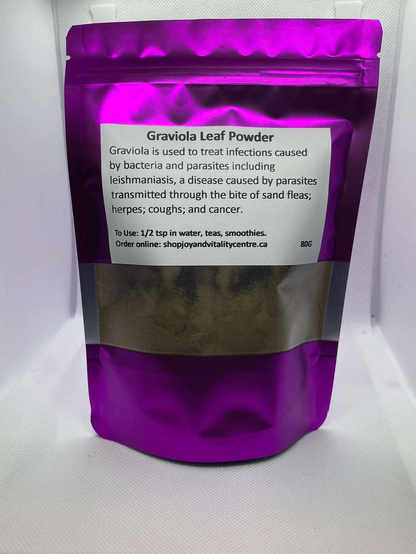 Graviola aka Soursoap Leaf Powder