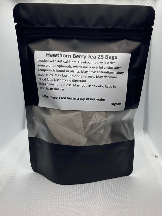 Hawthorn Berry Tea Bags Organic