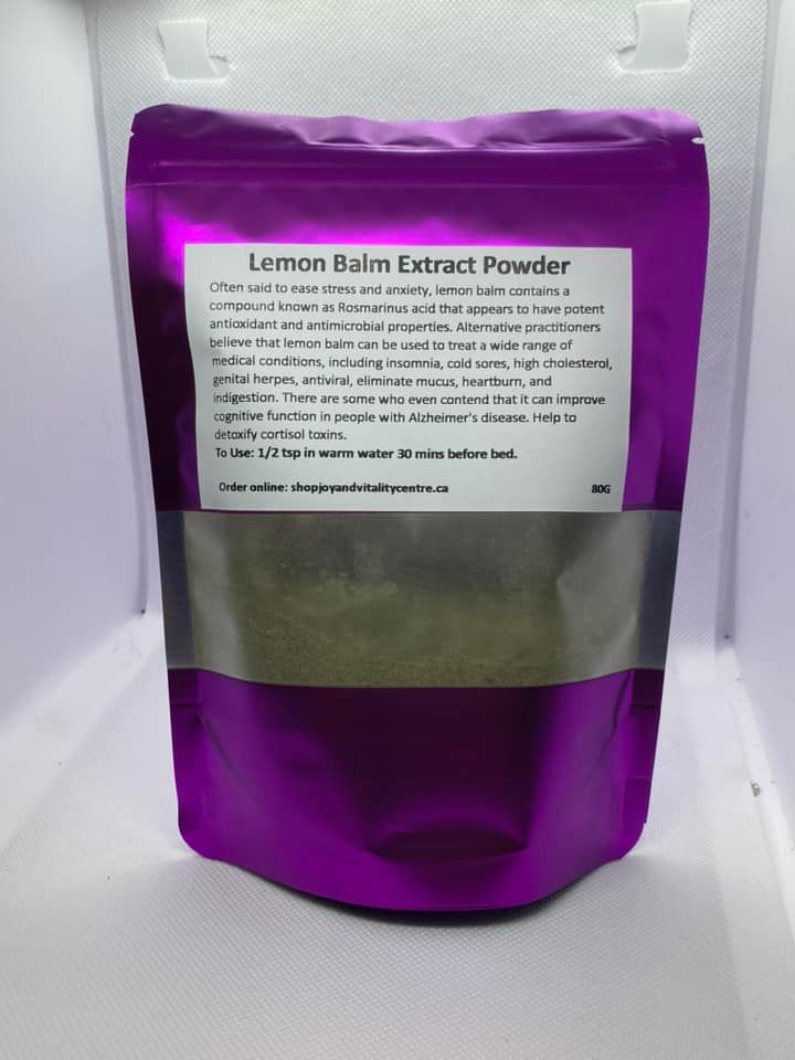Lemon Balm Powder Organic