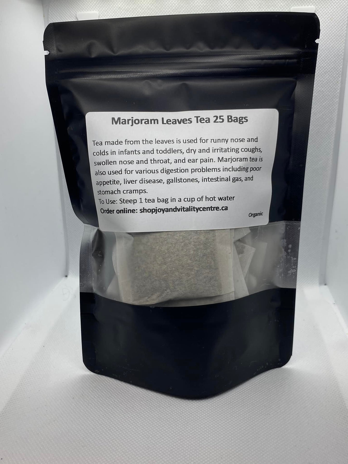 Marjoram Leaves Tea Bags Organic
