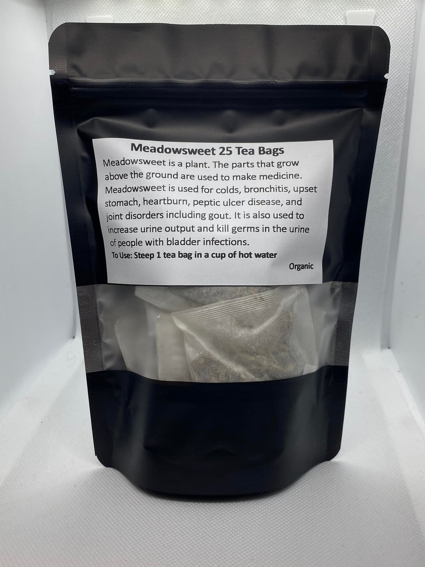 Meadowsweet Tea Bags Organic