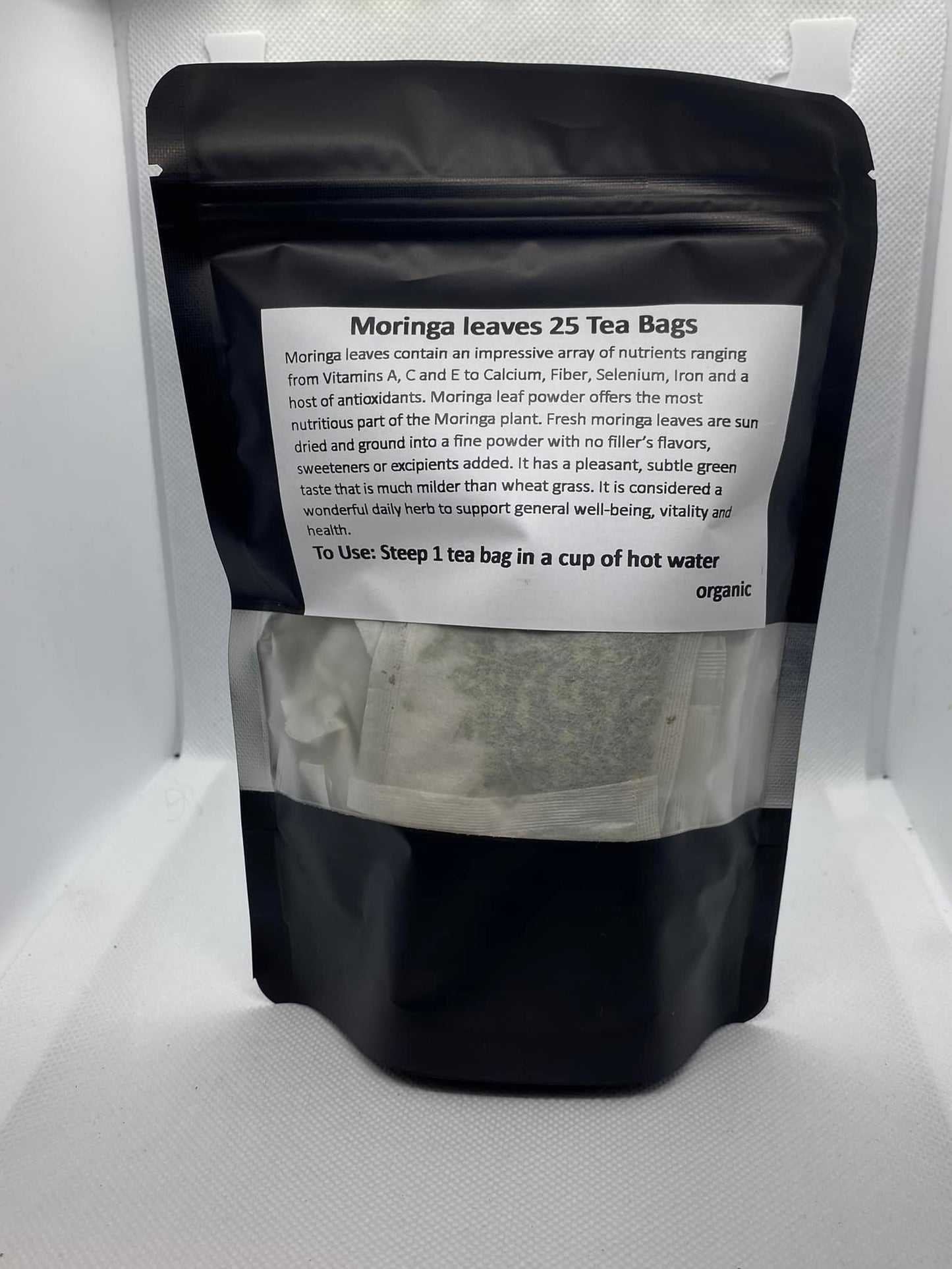 Moringa Leaves Tea Bags Organic