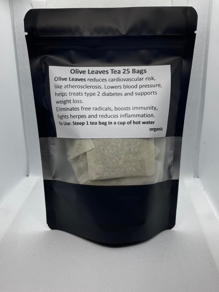 Olive Leaf Tea Bags Organic