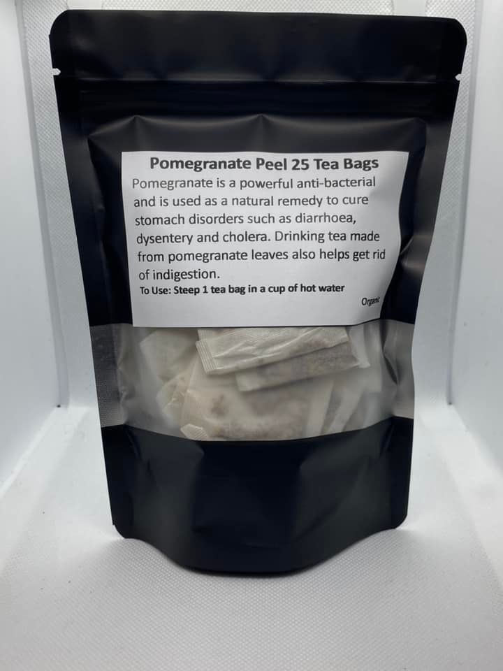 Pomegranate Peel Tea Bags Organic