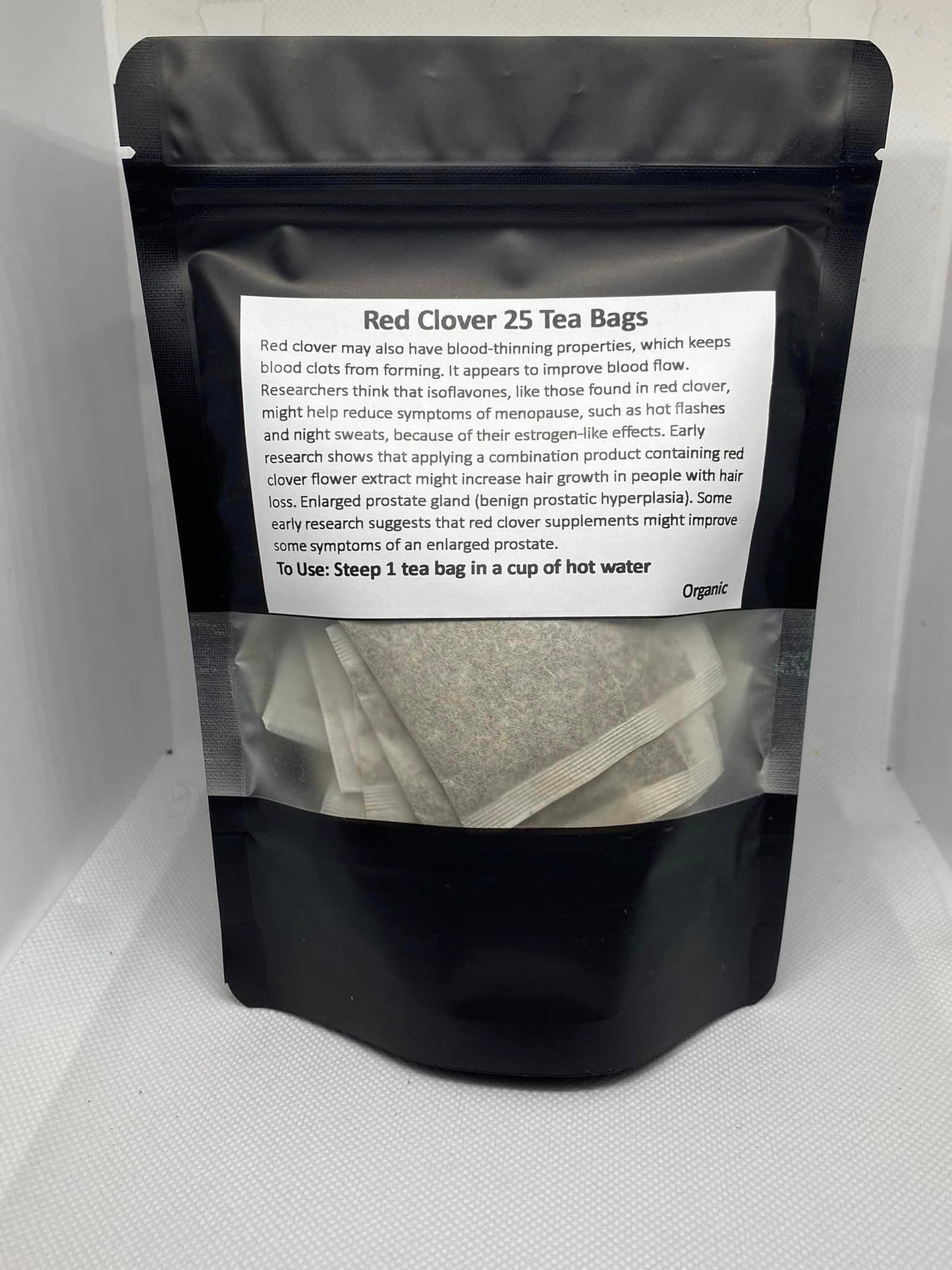 Red Clover Tea Bags Organic
