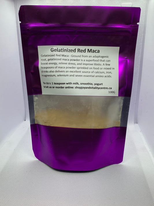Maca Gelatinized Red Organic