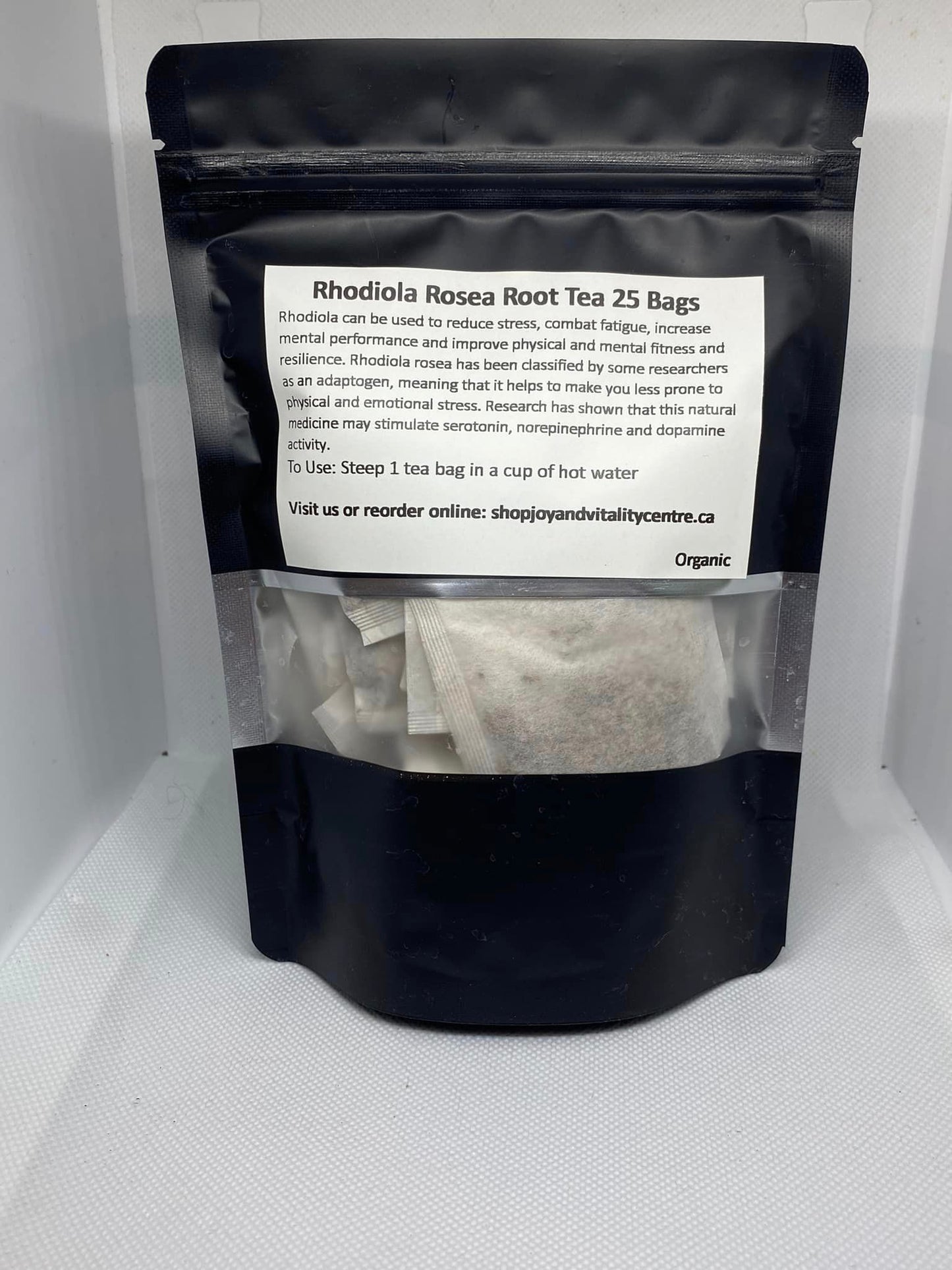 Rhodiola Root Tea Bags Organic