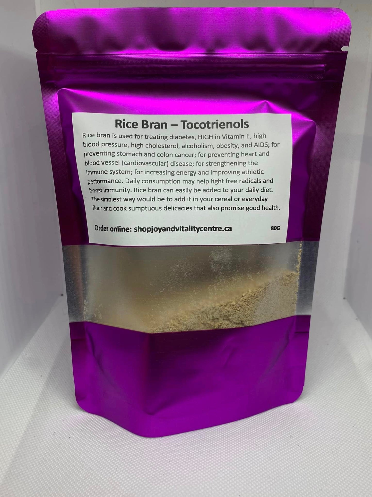 Rice Bran (Vitamin E) Tacotrienols Powder Organic