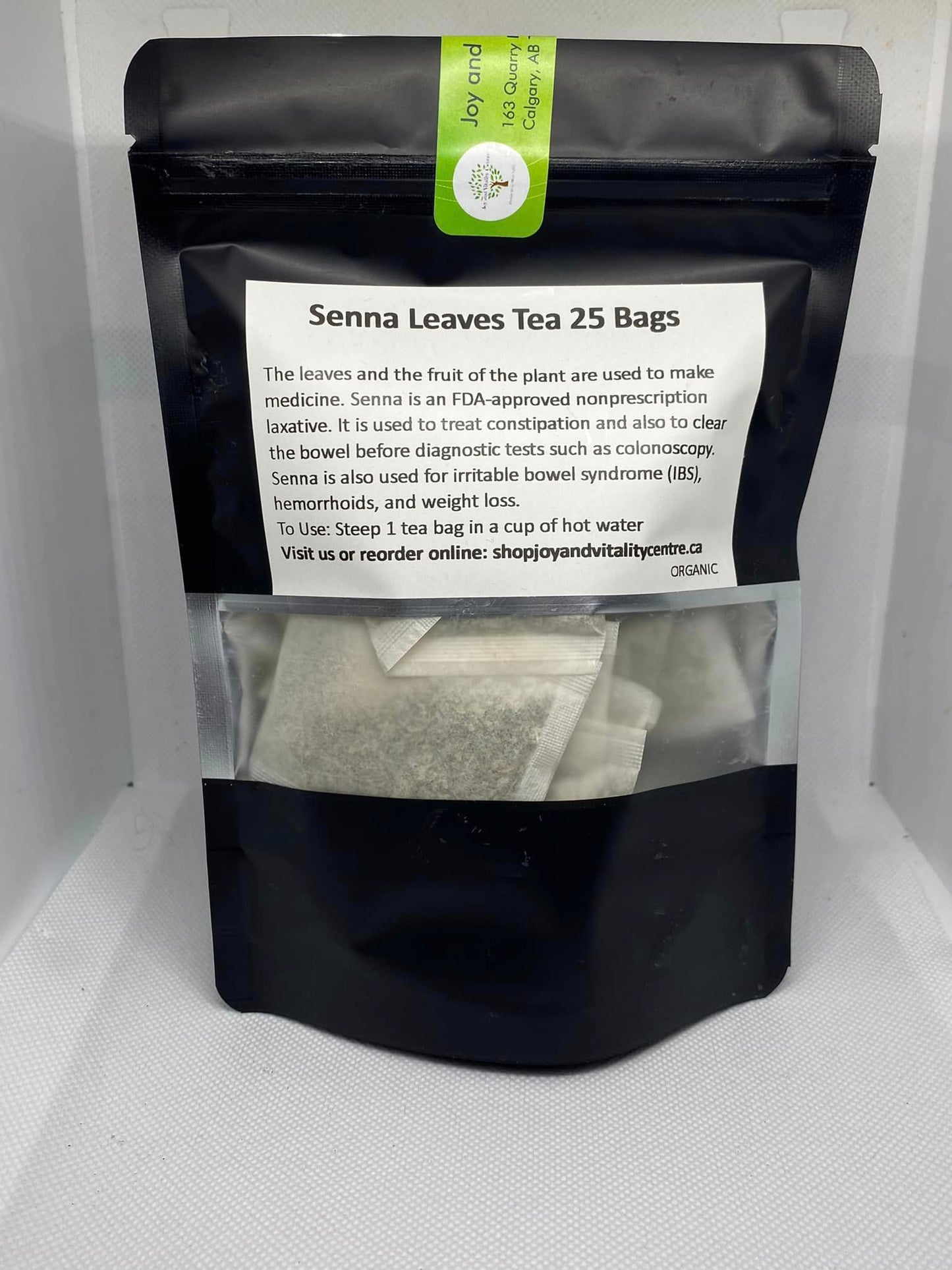 Senna Tea Bags Organic