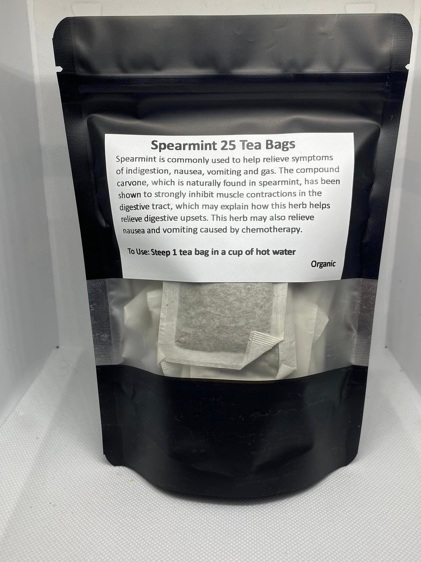 Spearmint Leaves Tea Bags Organic