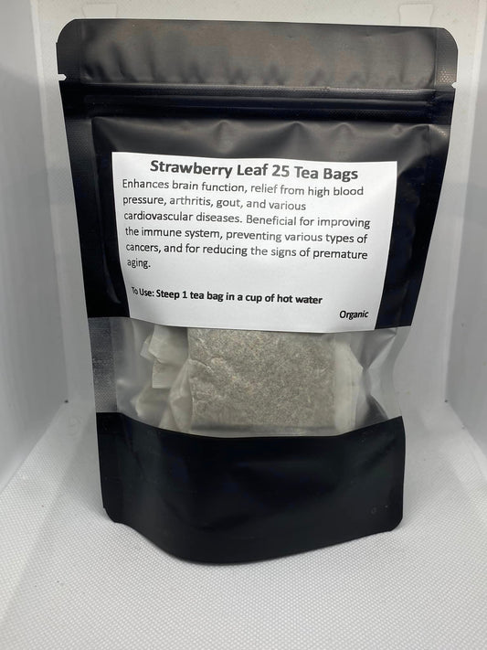 Strawberry Leaf Tea Bags Organic